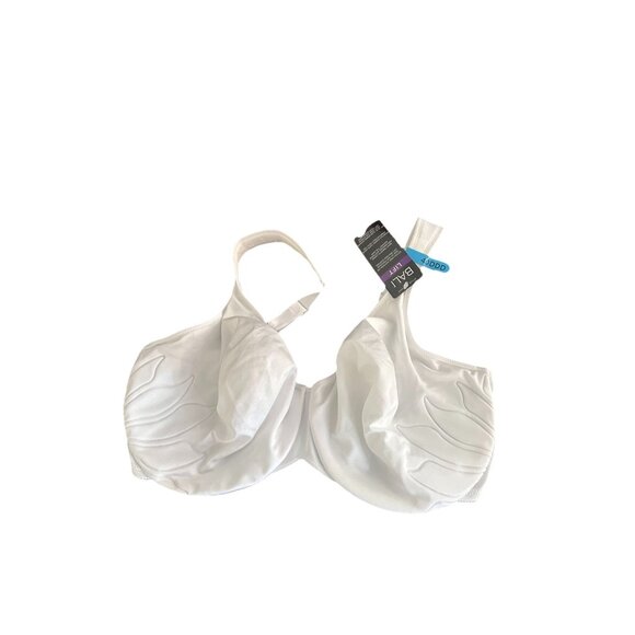 NEW Bali 40ddd Live It Up Underwire Bra White - Picture 2 of 5